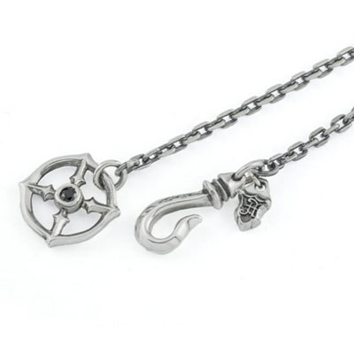 販売終了≪アルテミスクラシック≫ペア販売/イカロスフェザーペンダント(ラージ&スモール:ブラック)