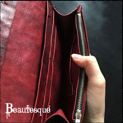 ≪Beautesque/ビュウテスク≫【Melt Leather series】wallet/ウォレット