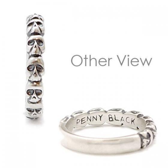 販売終了≪PennyBlack/ペニーブラック≫スカルモチーフ シルバーリング 