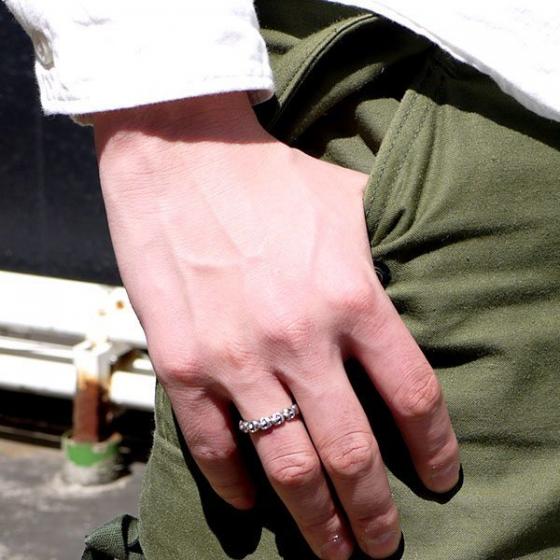 販売終了≪PennyBlack/ペニーブラック≫スカルモチーフ シルバーリング 