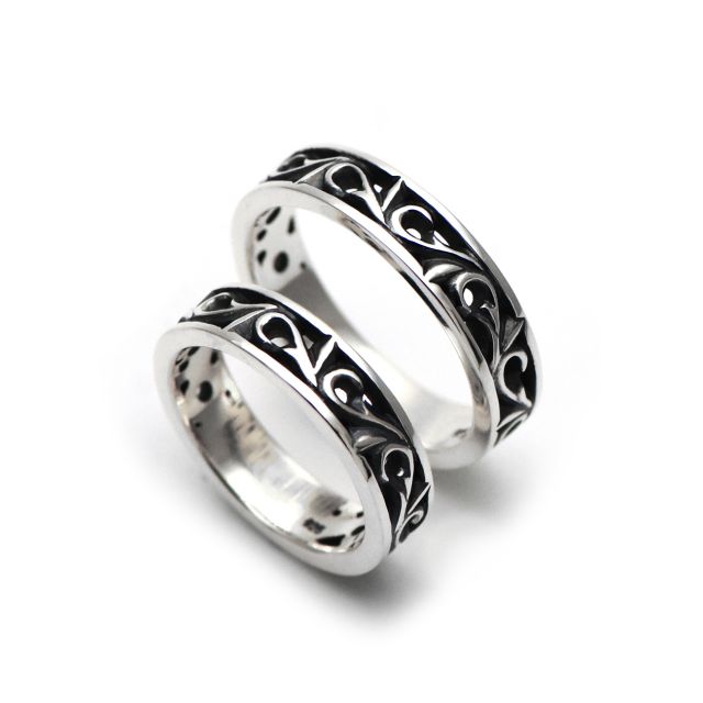 ≪cooldust≫- arabesque design ring -