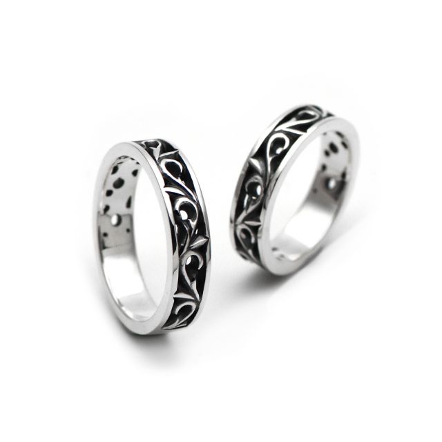 ≪cooldust≫- arabesque design ring -