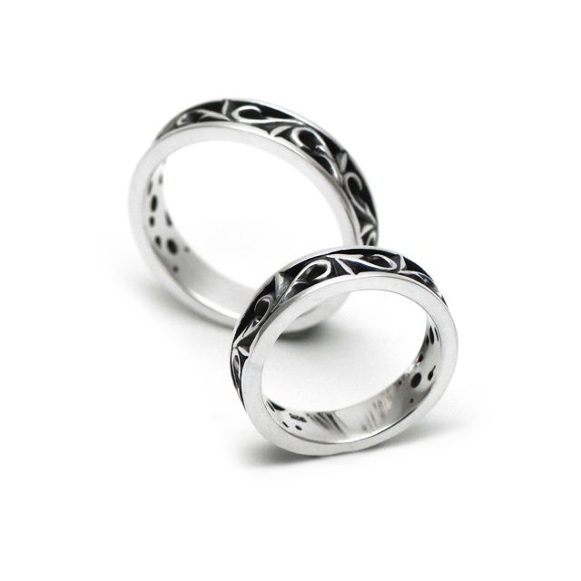 ≪cooldust≫- arabesque design ring -