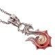 ≪Artemis Kings/アルテミスキングス≫ペアセット 青彩＆赤彩フィッシュフックペンダント AKE0120 AKE0121