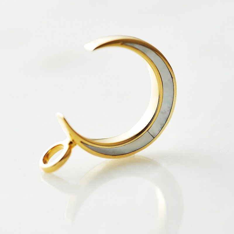 ≪Crescent Luna/クレセントルナ≫CONCHA LUNA PENDANT /コンチャルナペンダント GOLD