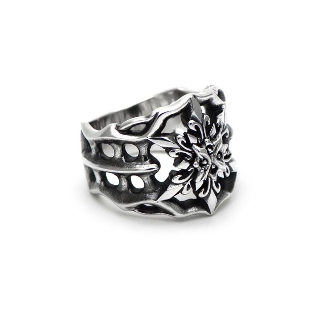 ≪cooldust≫- snowflake ring - SS