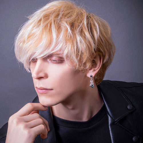 ≪Artemis Kings/アルテミスキングス≫ペアセット 青彩＆赤彩フィッシュフックピアス AKP0120 AKP0121