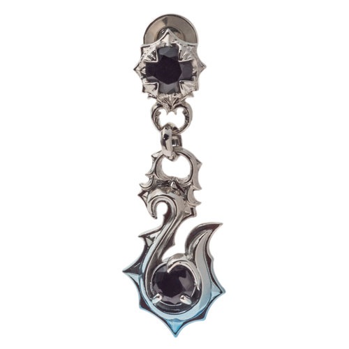 ≪Artemis Kings/アルテミスキングス≫ペアセット 青彩＆赤彩フィッシュフックピアス AKP0120 AKP0121