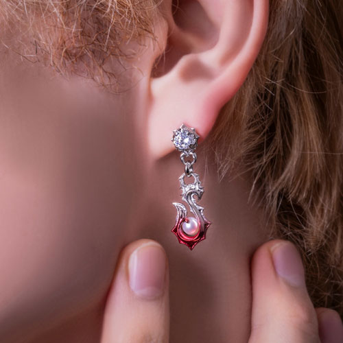 ≪Artemis Kings/アルテミスキングス≫ペアセット 青彩＆赤彩フィッシュフックピアス AKP0120 AKP0121