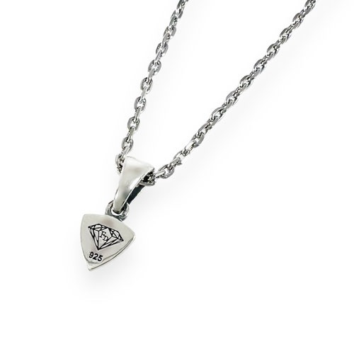 ≪FatimaDesign/ファティマデザイン≫デルタ・チャームペンダント　クリア (チェーン付)