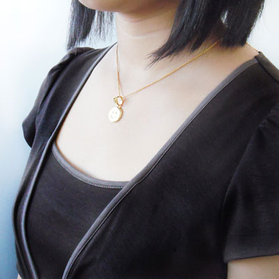 ≪Crescent Luna/クレセントルナ≫SONRISA/ソンリサ/ペンダント GOLD