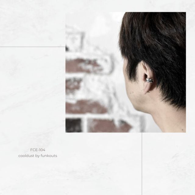 ≪cooldust≫star motif ear cuff 