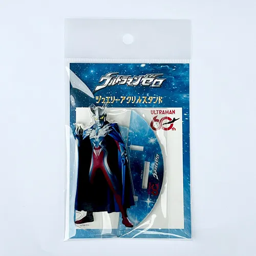 ウルトラマンシリーズ60周年《ULTRAMAN/ウルトラマン》ジュエリーアクリルスタンド/ウルトラマンゼロ