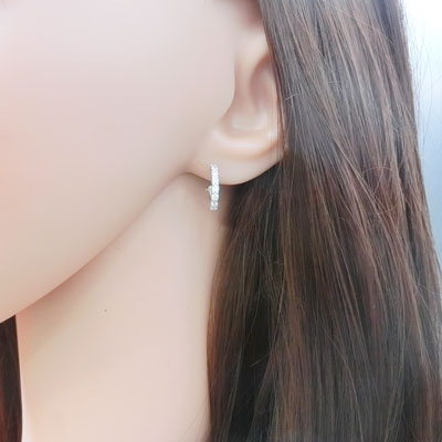 ≪Crescent Luna/クレセントルナ≫RUEDA PIERCE SV/ルエダピアス SILVER