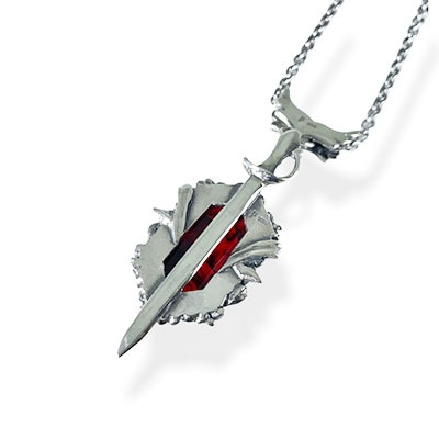 ≪Beautesque/ビュウテスク≫the Darkside-crystal/シルバーペンダント