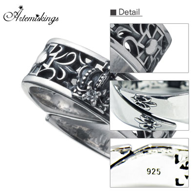 ≪Artemis Kings/アルテミスキングス≫クラウンクロスリング