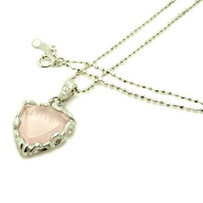 販売終了≪FatimaDesign/ファティマデザイン≫SGZ　Charity　Crystals ペンダント/ローズクォーツ