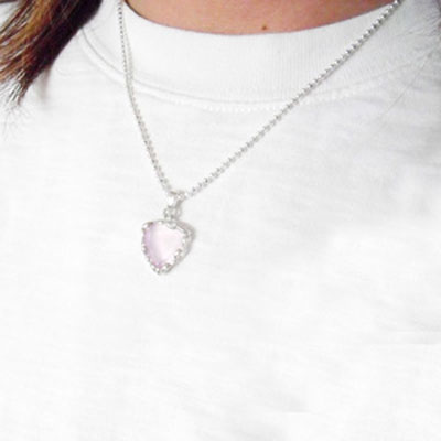 販売終了≪FatimaDesign/ファティマデザイン≫SGZ　Charity　Crystals ペンダント/ローズクォーツ