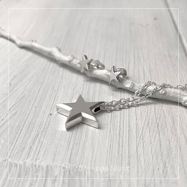 ≪cooldust≫- star motif pendant -（45㎝＋5㎝）