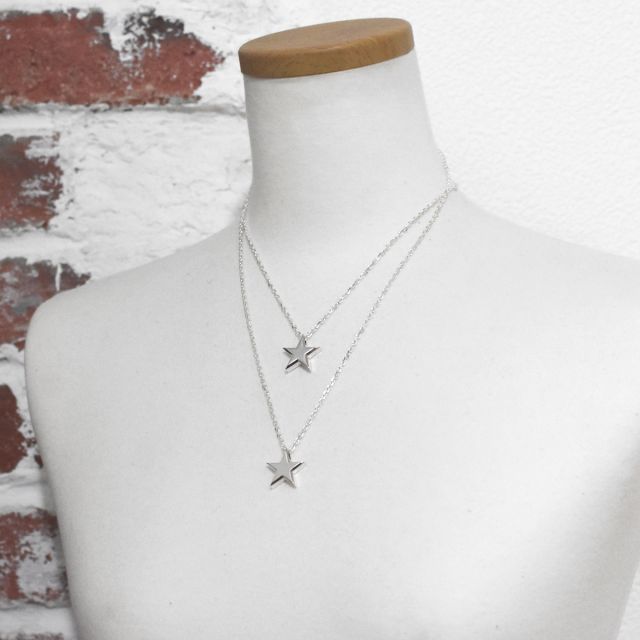 ≪cooldust≫- star motif pendant -（45㎝＋5㎝）