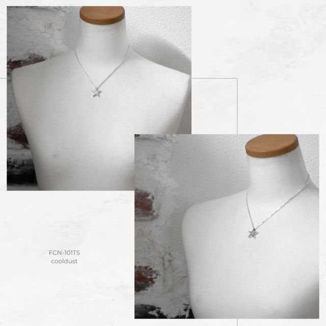 ≪cooldust≫- star motif pendant -（45㎝＋5㎝）