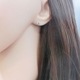 ≪Crescent Luna/クレセントルナ≫LUNA ESTRELLA PIERCE/ルナエストレラピアス SILVER