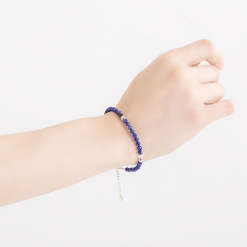 ≪FatimaDesign/ファティマデザイン≫ラピスラズリBEADSブレス