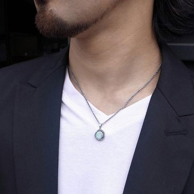 ≪DAgDART/ダグダート≫【Prece】ミラー シルバーペンダント /DT-466BS