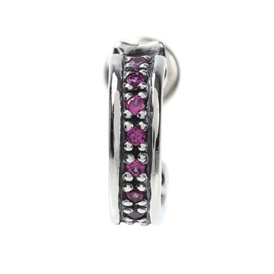 ≪FatimaDesign/ファティマデザイン≫サン・シュエールピアス　ルビー/シルバー925