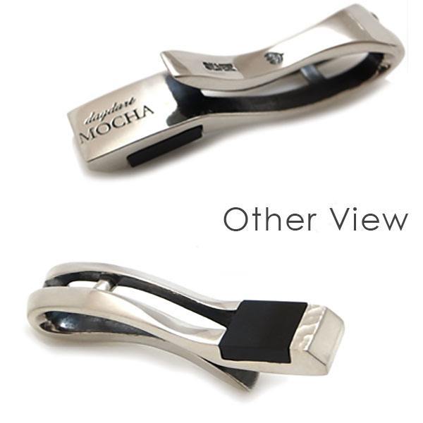 ≪DAgDART/ダグダート≫【MOCHA】オニキス×シルバーネクタイピン