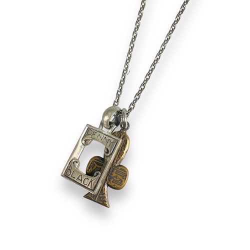 ≪PennyBlack/ペニーブラック≫トランプモチーフ シルバーペンダント 