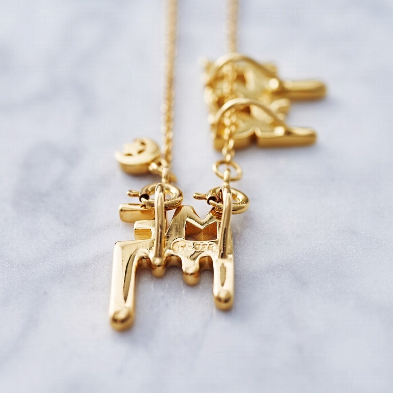 ≪Crescent Luna/クレセントルナ≫antonimo YOU&ME&chain/アントニモユー&ミーセット GOLD