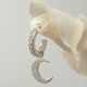 ≪Crescent Luna/クレセントルナ≫LUNA PIERCE/ルナピアス SILVER
