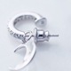 ≪Crescent Luna/クレセントルナ≫LUNA PIERCE/ルナピアス SILVER