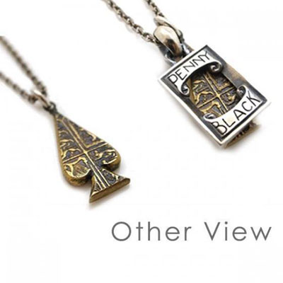 ≪PennyBlack/ペニーブラック≫トランプモチーフ シルバーペンダント 