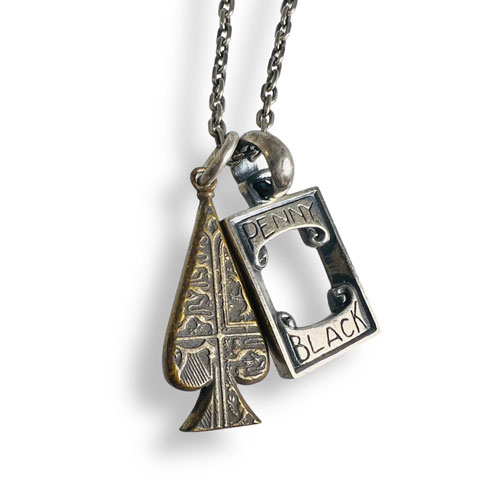 ≪PennyBlack/ペニーブラック≫トランプモチーフ シルバーペンダント 