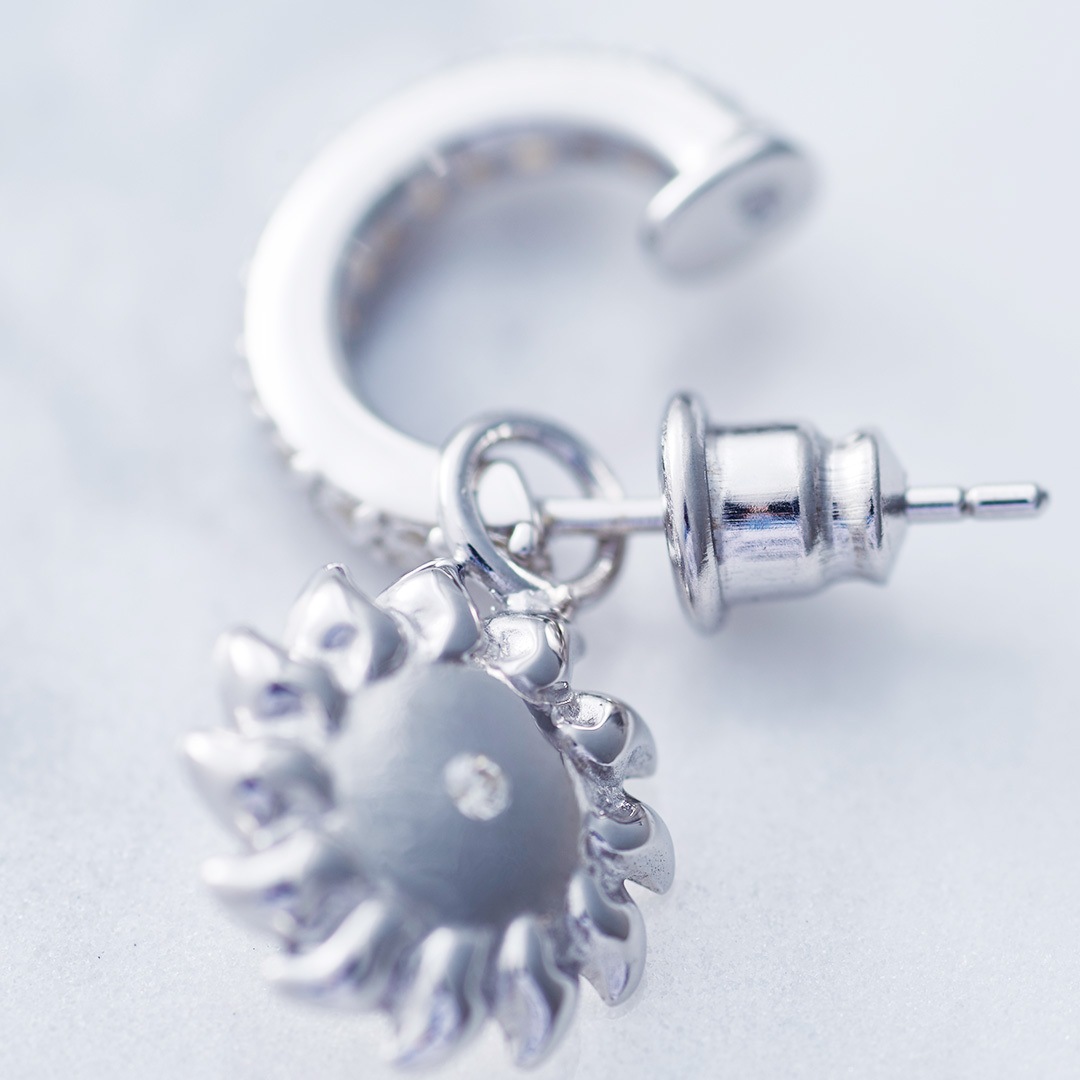 ≪Crescent Luna/クレセントルナ≫POWER PIERCE/パワーピアス SILVER