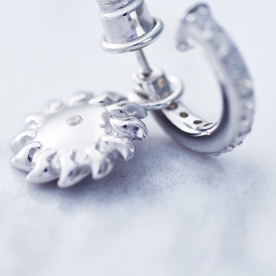 ≪Crescent Luna/クレセントルナ≫POWER PIERCE/パワーピアス SILVER