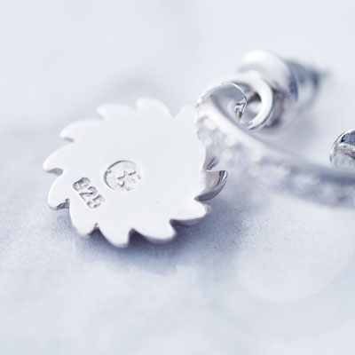 ≪Crescent Luna/クレセントルナ≫POWER PIERCE/パワーピアス SILVER