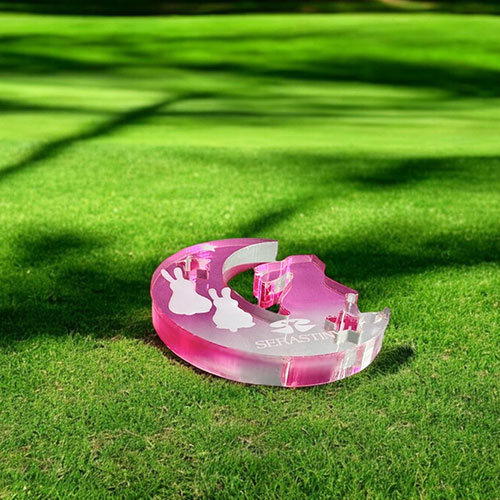 ≪SERASTINY / セラスティニー≫～月うさぎ～/ゴルフマーカー(ピンク)