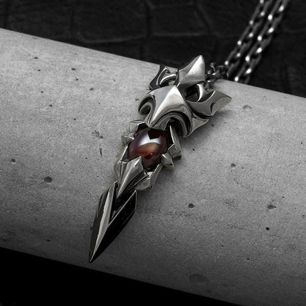 ≪DAgDART/ダグダート≫【D.four -Wielder-】ストーン×シルバーペンダント◇シルバーアクセスタイルマガジン Vol.22掲載アイテム 