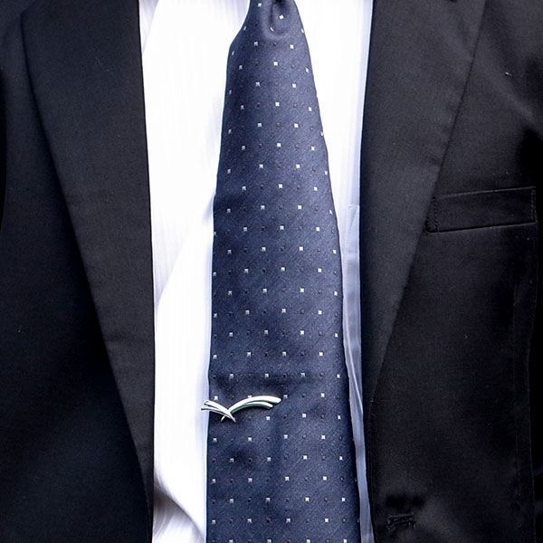 ≪DAgDART/ダグダート≫【Glass】シルバーネクタイピン