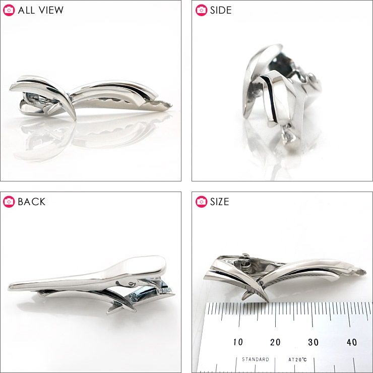 ≪DAgDART/ダグダート≫【Glass】シルバーネクタイピン