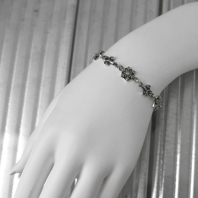 ≪cooldust≫- snow shadow bracelet -（18cm+5cm）
