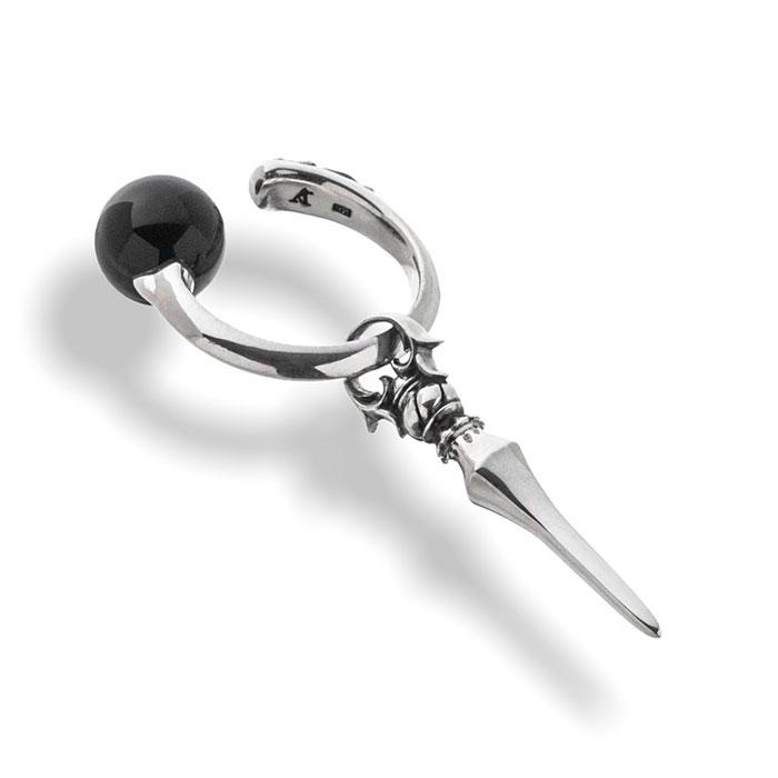 ≪Artemis Kings/アルテミスキングス≫オニキススピアーイヤーカフ