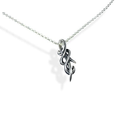 ≪DAgDART/ダグダート≫【Glass】シルバーペンダント 