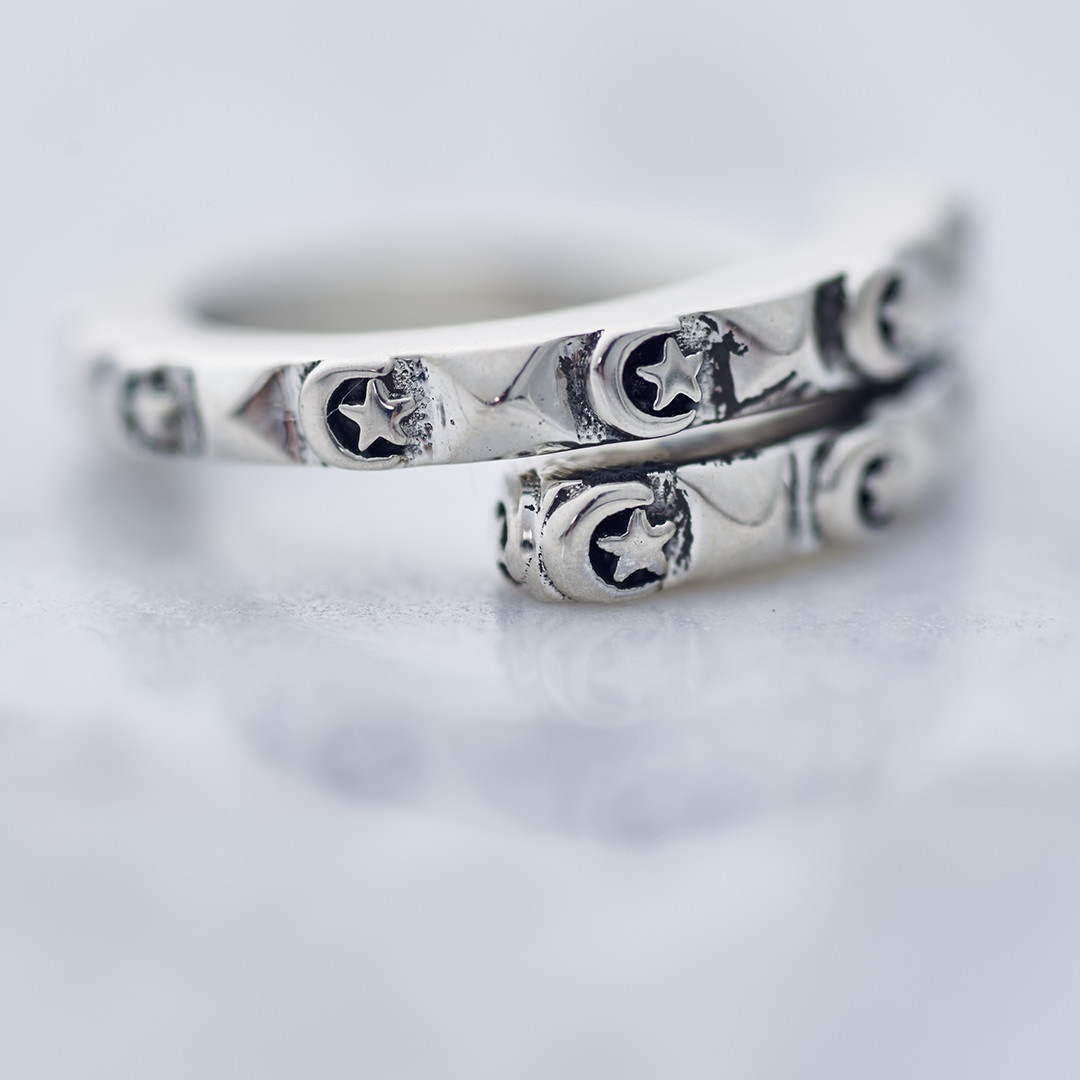 ≪Crescent Luna/クレセントルナ≫ROCA RING/ロカリング SILVER