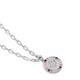 ≪AQUA SILVER/アクアシルバー≫幸せのシックスペンスコイン・ストーンネックレス