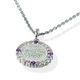 ≪AQUA SILVER/アクアシルバー≫幸せのシックスペンスコイン・ストーンネックレス