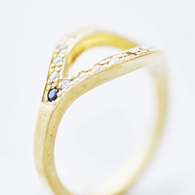 ≪Crescent Luna/クレセントルナ≫MISTERIO/ミステリオ ピンキーリング　GOLD